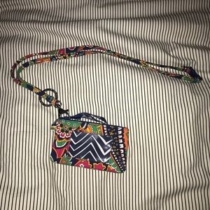 Vera Bradley ID Case & Lanyard
